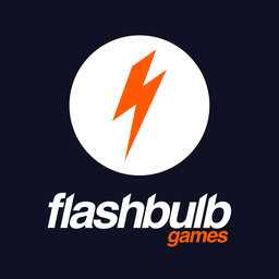 Flashbulb Logo showing a circle with an lightning strike inside